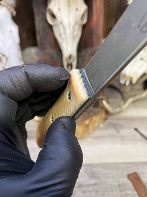 KA-BAR Becker Kephart BK62 Paper Micarta Handles - Carroll’s Custom Knife Scales