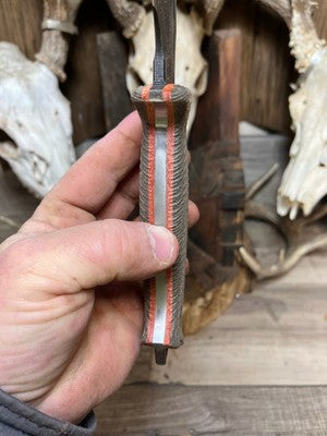 Work Tuff Gear Commander Canvas Micarta Handles - Carroll’s Custom Knife Scales