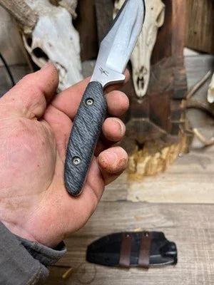 WTG Kistune L Canvas Micarta Handles - Carroll’s Custom Knife Scales