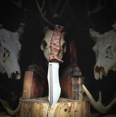 Work Tuff Gear: Little Evil (Gen 2) - Canvas Micarta Handles Knife NOT Included - Carroll’s Custom Knife Scales