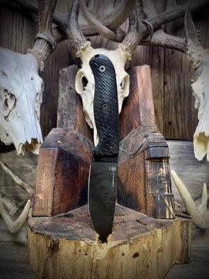 Ontario Knife Company Tak 2 Canvas Micarta Handles - Carroll’s Custom Knife Scales