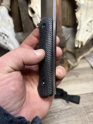Fallkniven S1X Canvas Micarta Handles - Carroll’s Custom Knife Scales
