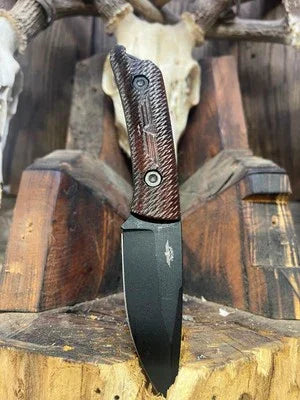 KA-BAR: Jarosz Globetrotter - Canvas Micarta Handles (Knife NOT Included) - Carroll’s Custom Knife Scales