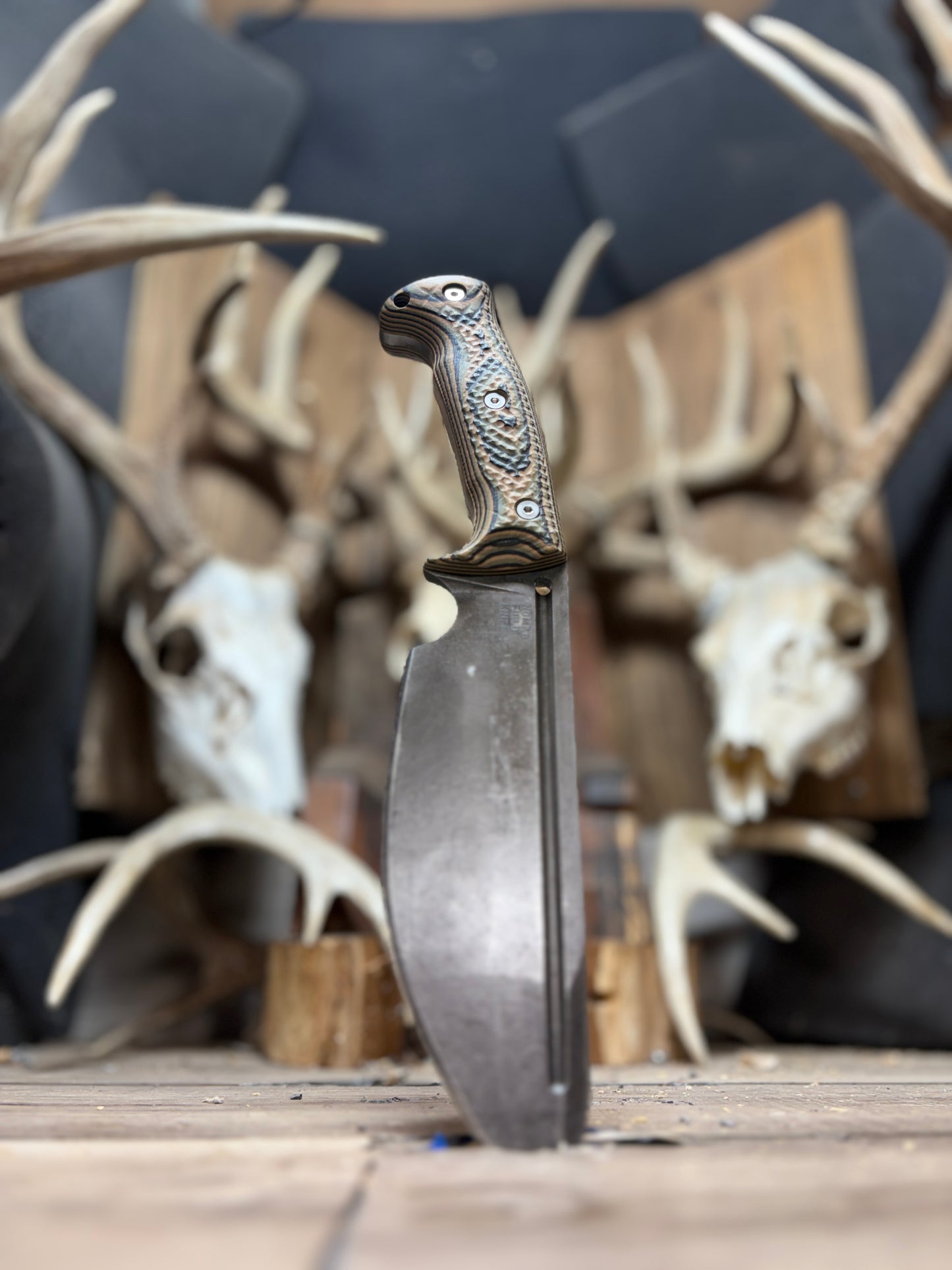 WTG Nomad Field Knife, Proper Chopper or Camp 9 NC.
 (Minor Blemish)