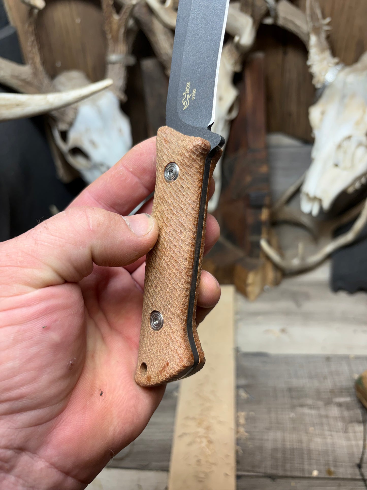 Buck Knives 104 Compadre Micarta Handles