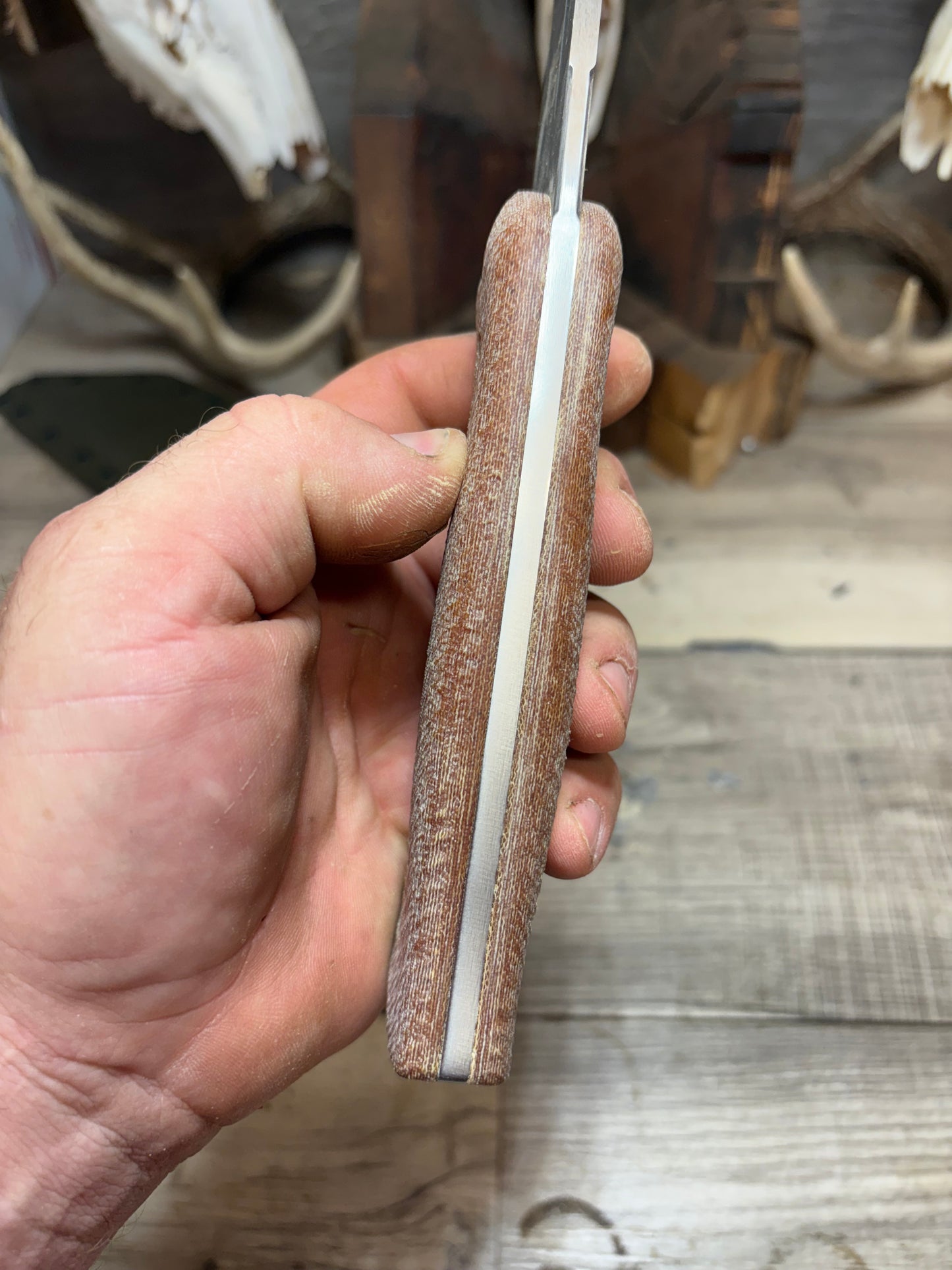Work Tuff Gear Tanto X Micarta Handles