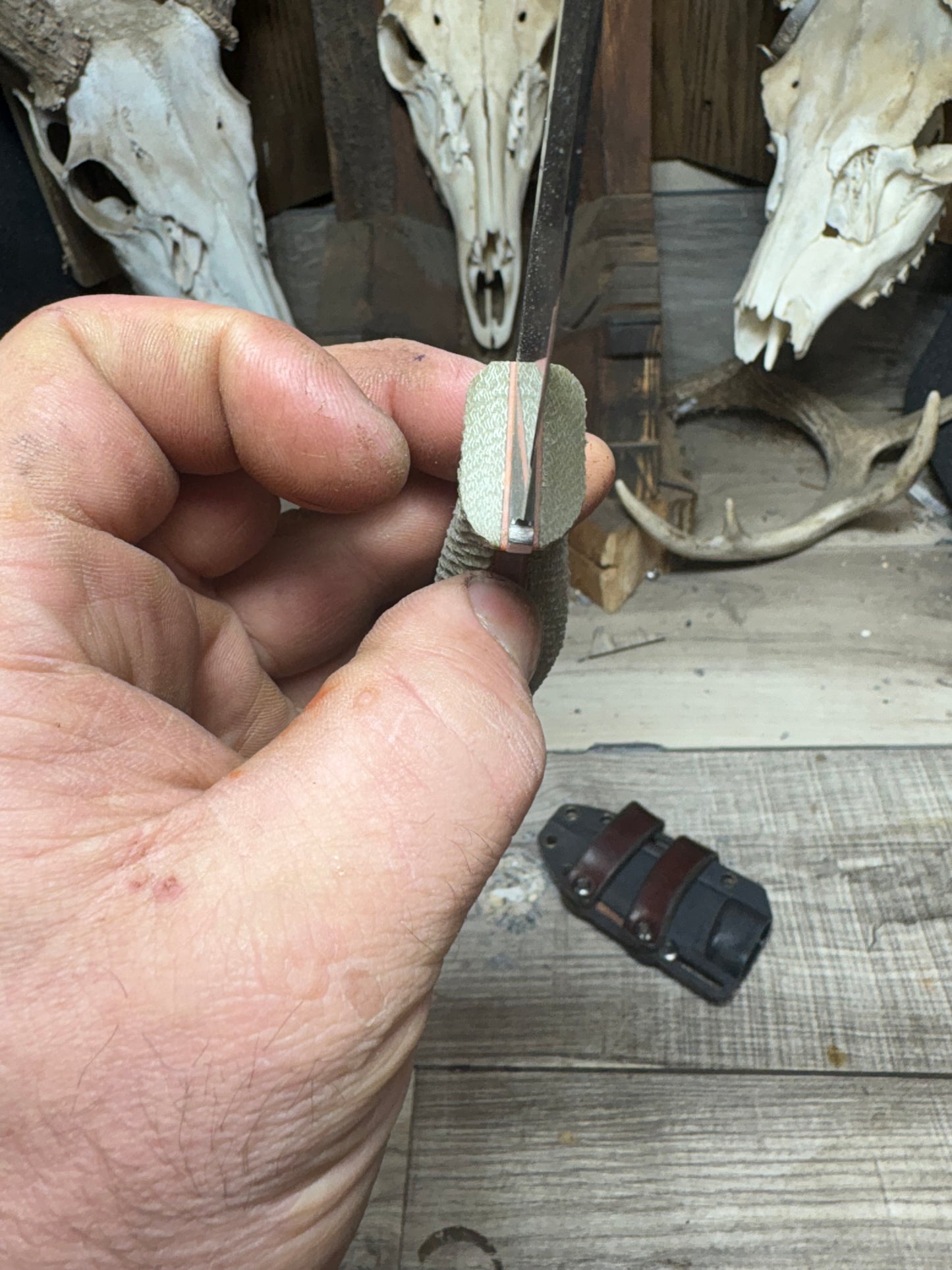 White River Ursus Cub Handles Hidden Lanyard