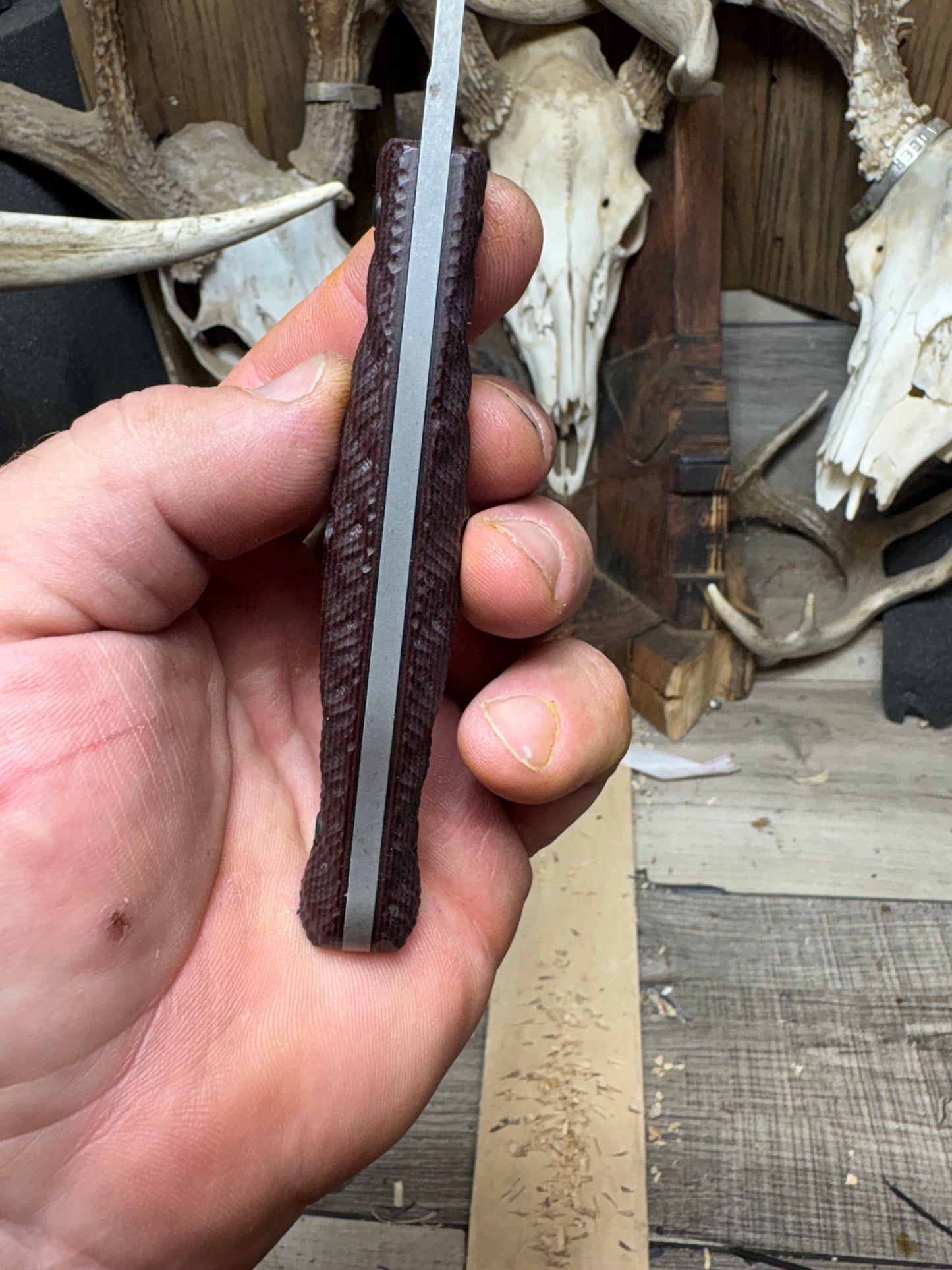 XK&T Jackalope/ White River Knife Exodus 4- G10 Handles (Knife NOT Included)