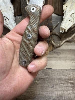 Esee Xancudo Burlap And Linen Micarta Handles