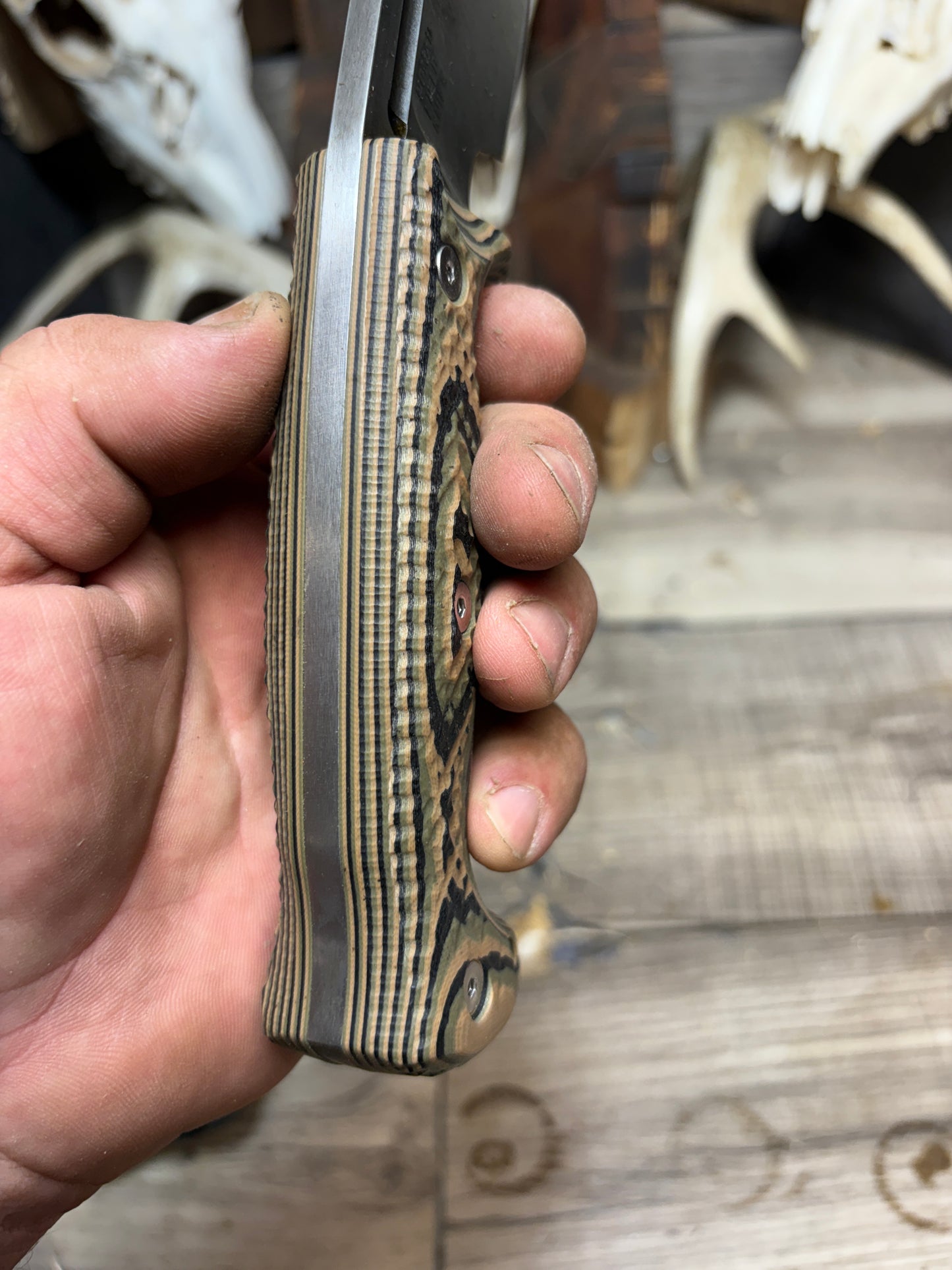 WTG Nomad Field Knife, Proper Chopper or Camp 9 NC.
 (Minor Blemish)