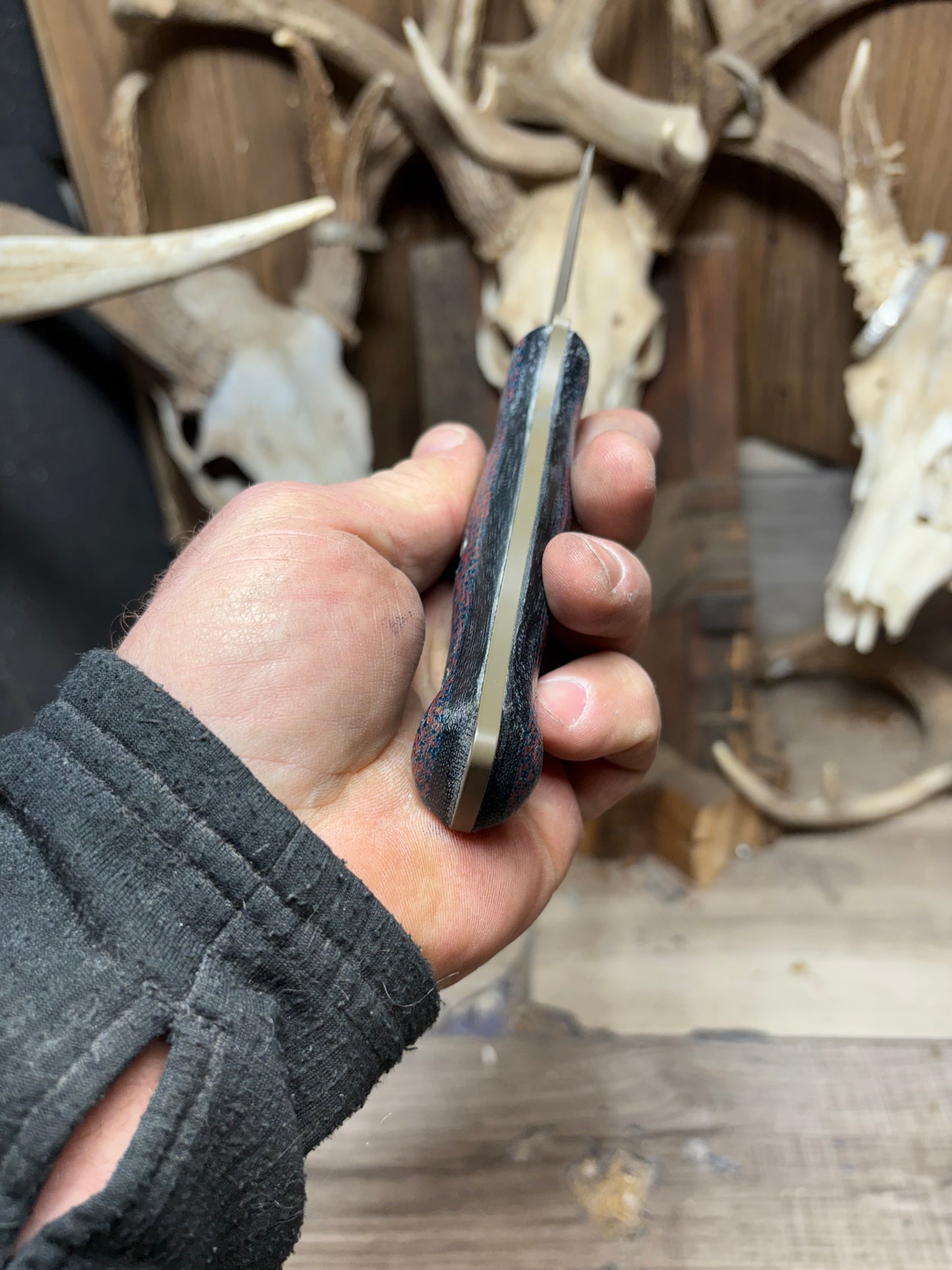 White River Knives Ursus 45 Canvas Micarta Handles