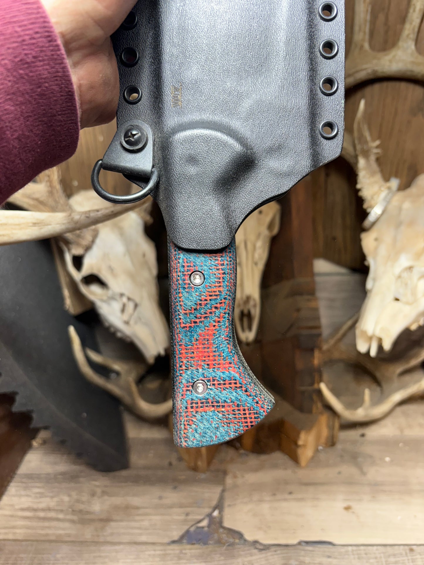 Work Tuff Gear Gen 2 or 3 V44X Canvas/Burlap/Denim Micarta Handles