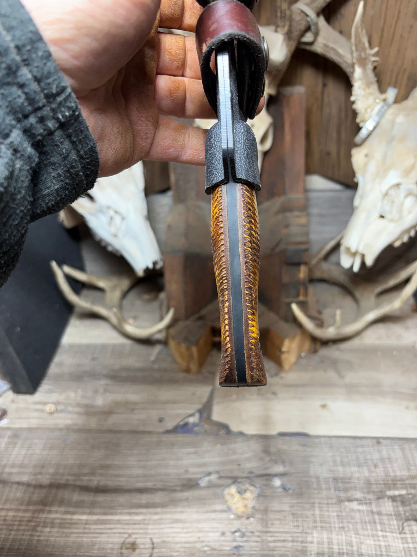 Reiff Knives Vicon One Off Micarta Handles