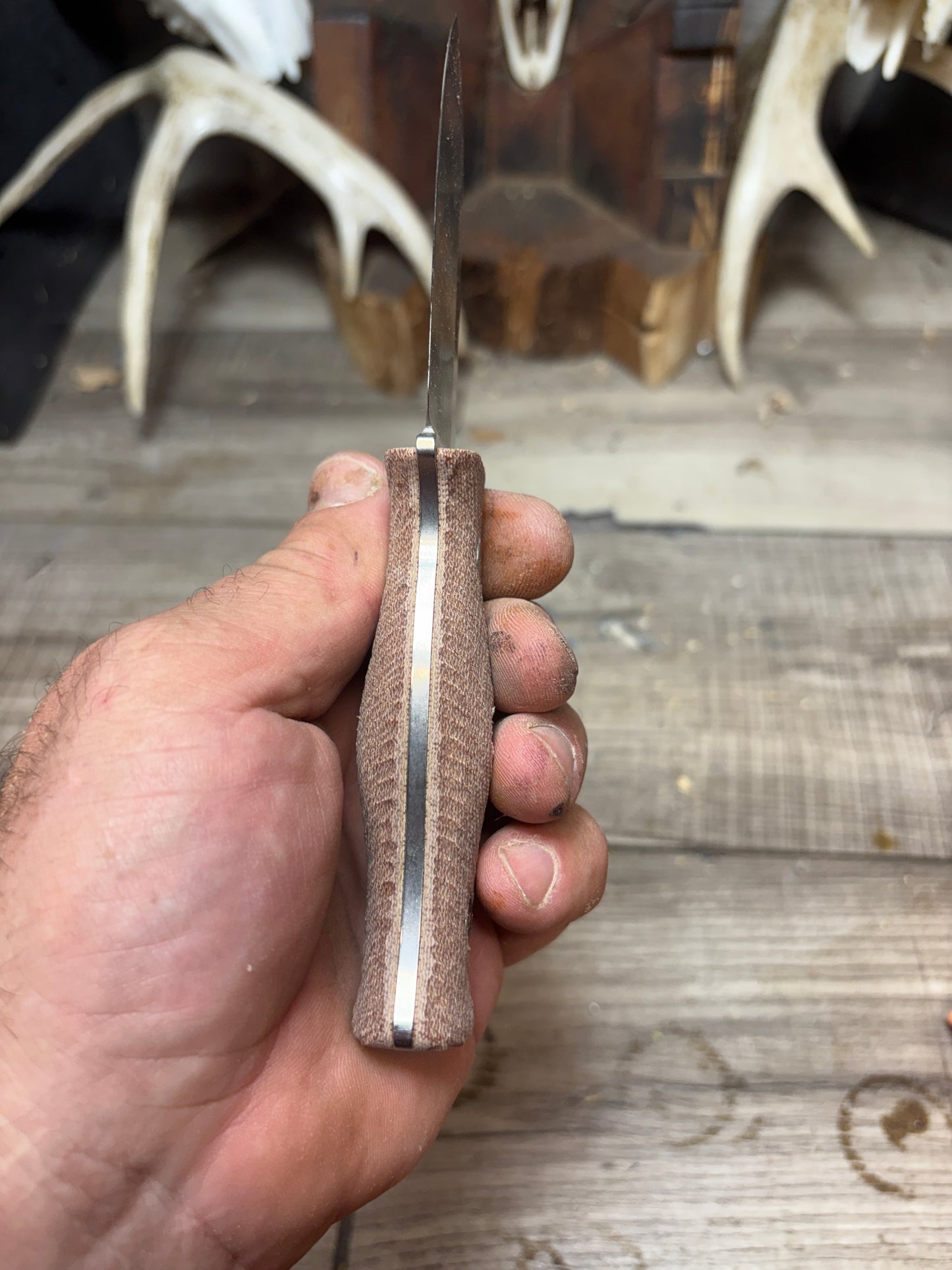 White River Knives Ursus Cub Canvas Micarta Handles