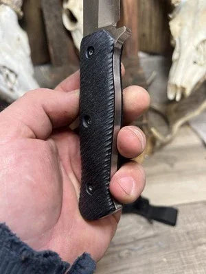 Fallkniven S1X Canvas Micarta Handles - Carroll’s Custom Knife Scales