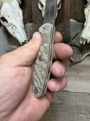 Esee Xancudo Burlap And Linen Micarta Handles