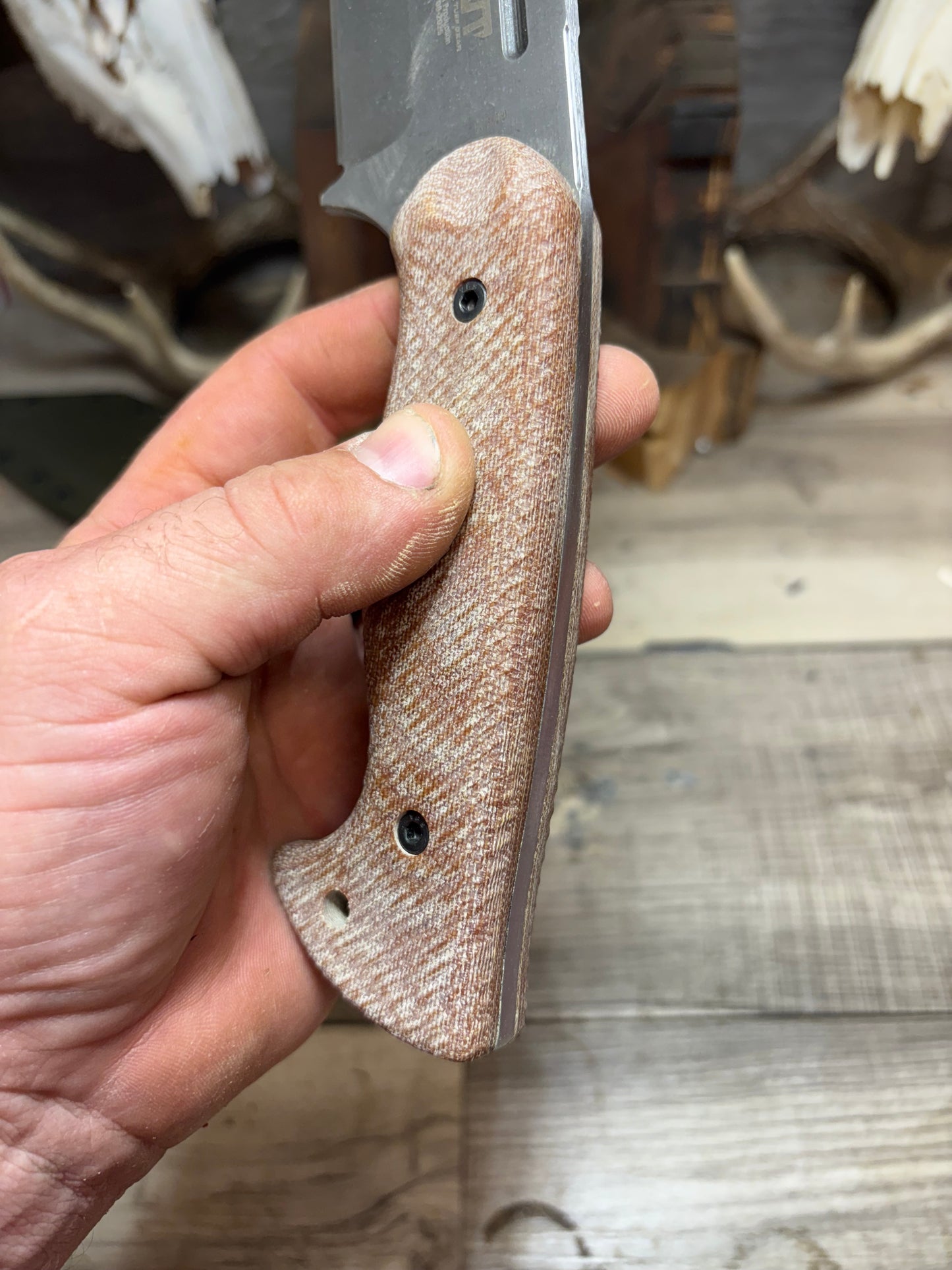 Work Tuff Gear Tanto X Micarta Handles