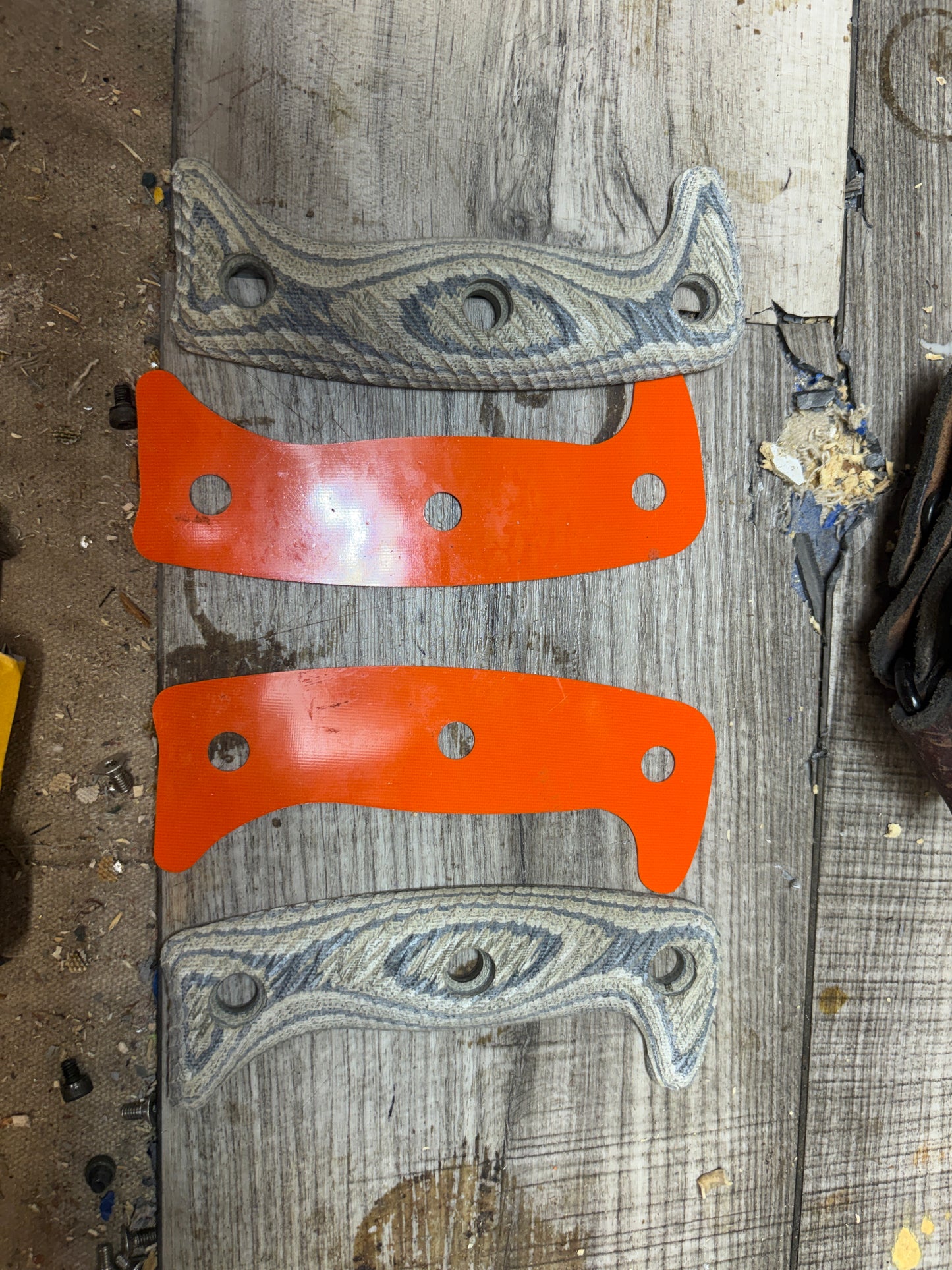 Esee Junglas I/II & Cleaver CL1 Canvas Micarta Handles