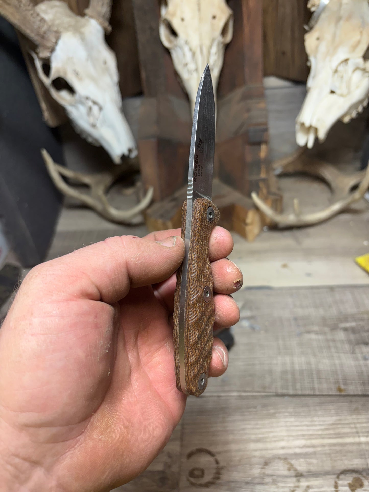 Esee Xancudo Burlap Micarta Handles