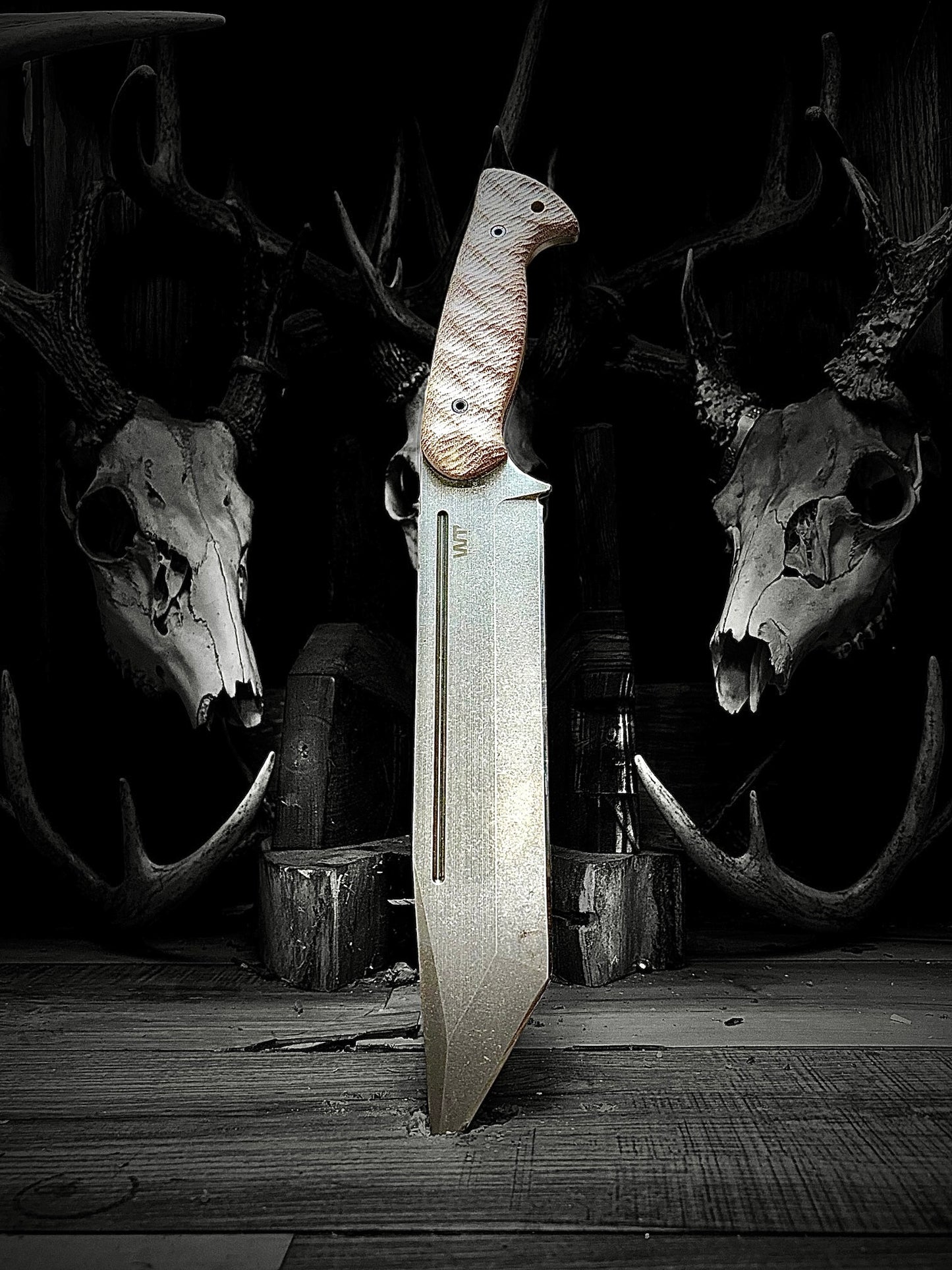 Work Tuff Gear Tanto X Micarta Handles