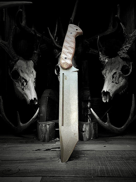Work Tuff Gear Tanto X Micarta Handles