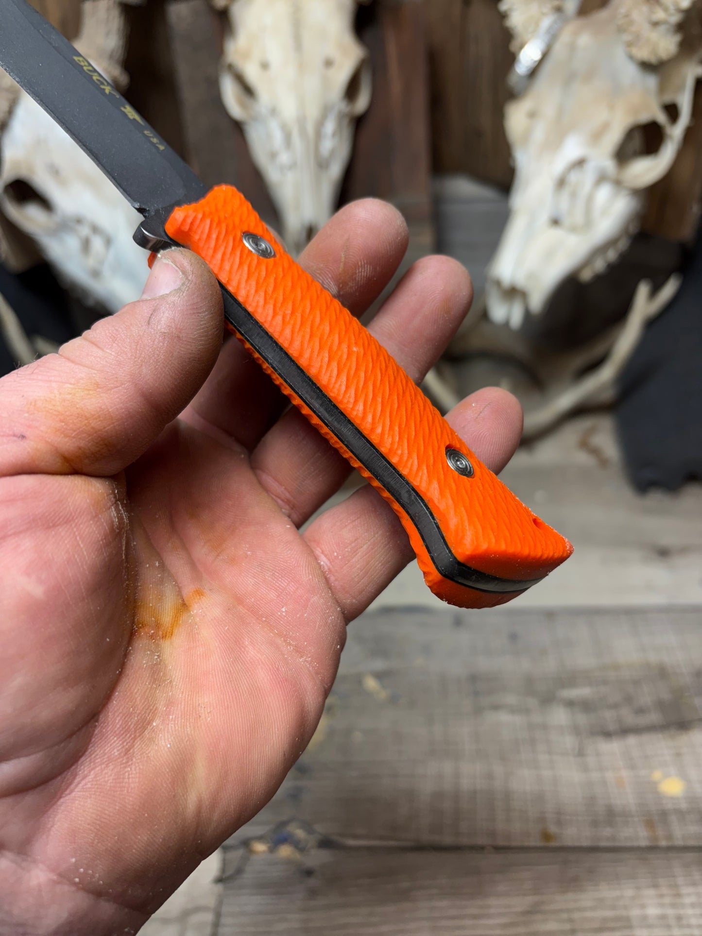 Buck Knives 104 Compadre G10 Handles
