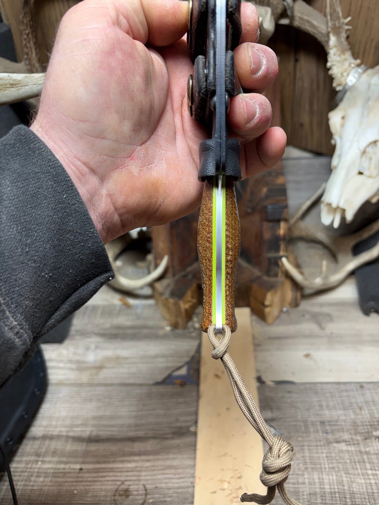 White River Ursus Cub Handles Hidden Lanyard