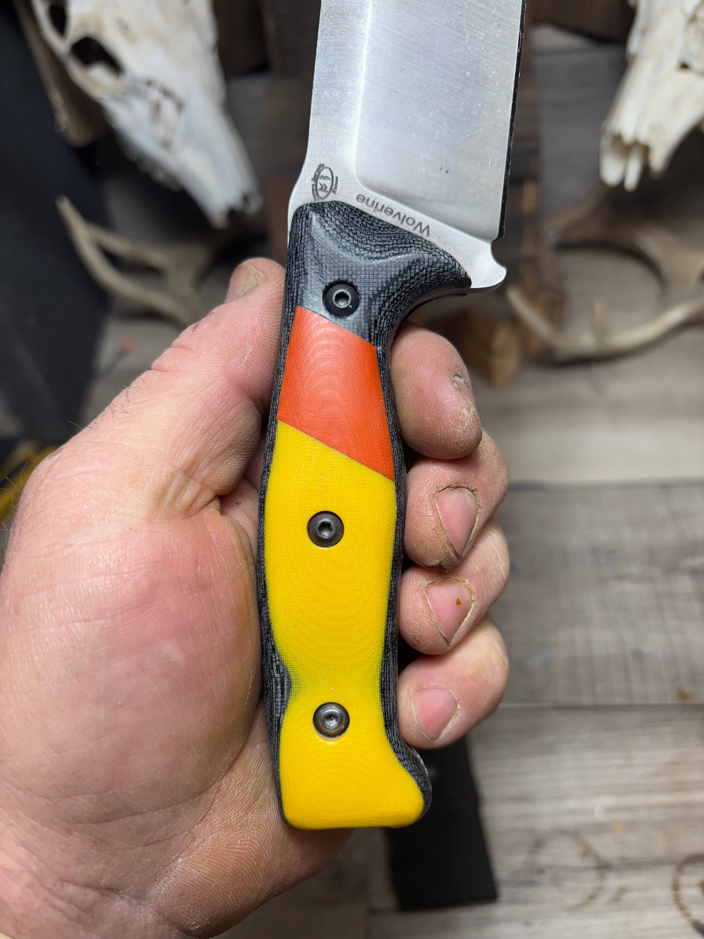 WTG Wolverine / Mountain Lion  Micarta Handles