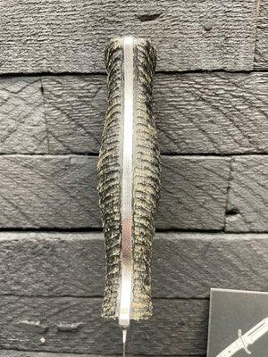 White River Knives Ursus Cub Burlap Micarta Handles - Carroll’s Custom Knife Scales