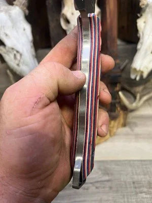 WTG C.U.M.A. King Destructo Dymalux Handles - Carroll’s Custom Knife Scales