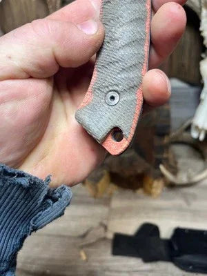 Spartan Blades Harsey Kukri / Fighter / Nessmuk Canvas Micarta Handles - Carroll’s Custom Knife Scales