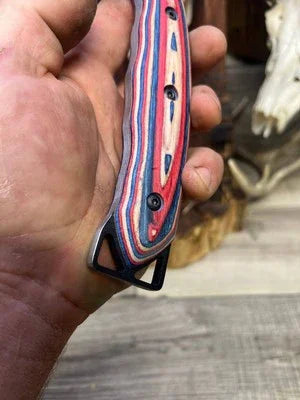 WTG C.U.M.A. King Destructo Dymalux Handles - Carroll’s Custom Knife Scales