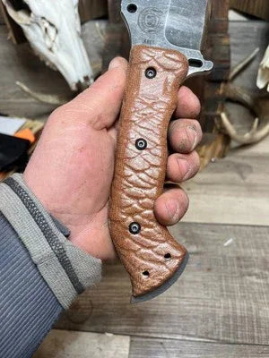 WTG Ares Canvas Micarta Handles