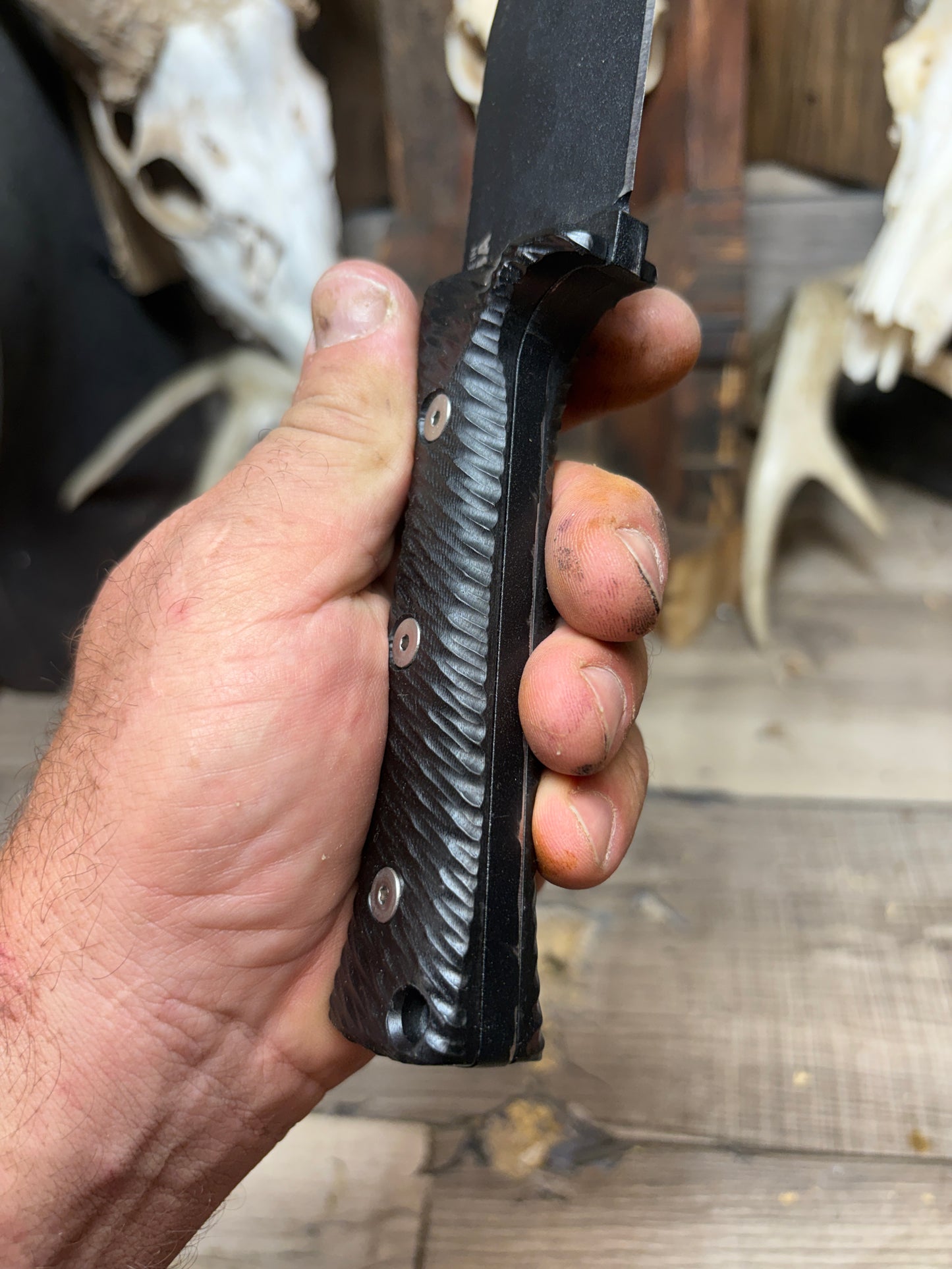 Tops Knives War Bowie V2 Handles