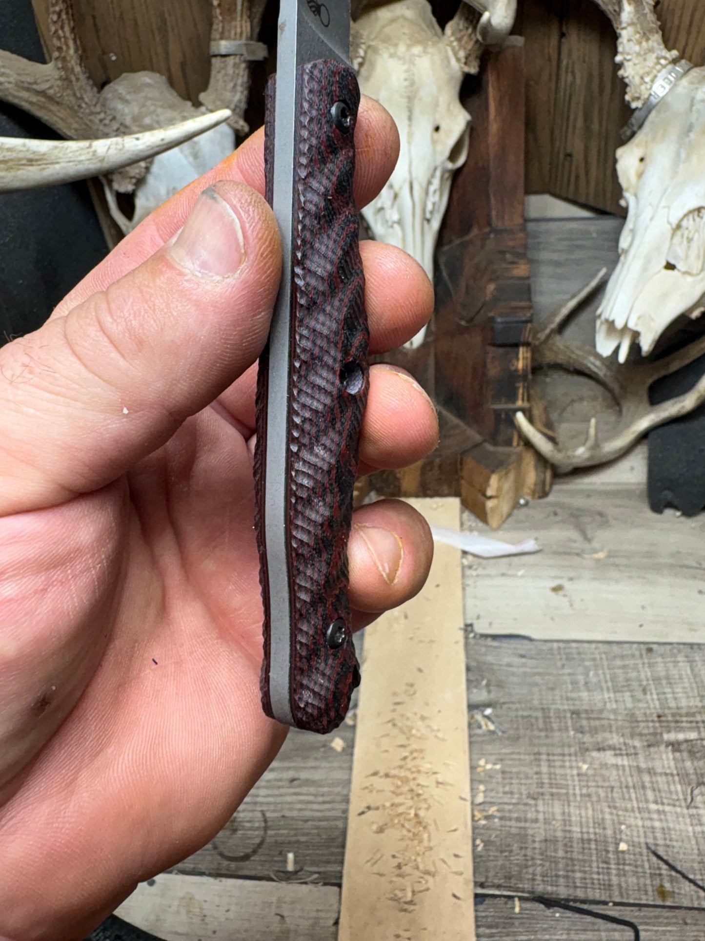 XK&T Jackalope/ White River Knife Exodus 4- G10 Handles (Knife NOT Included)