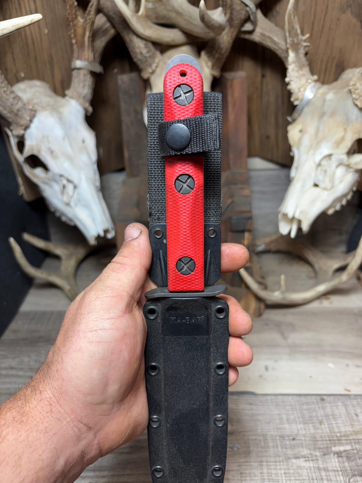 KA-BAR EK-44 EK Commando 4 & 5 G10 Handles