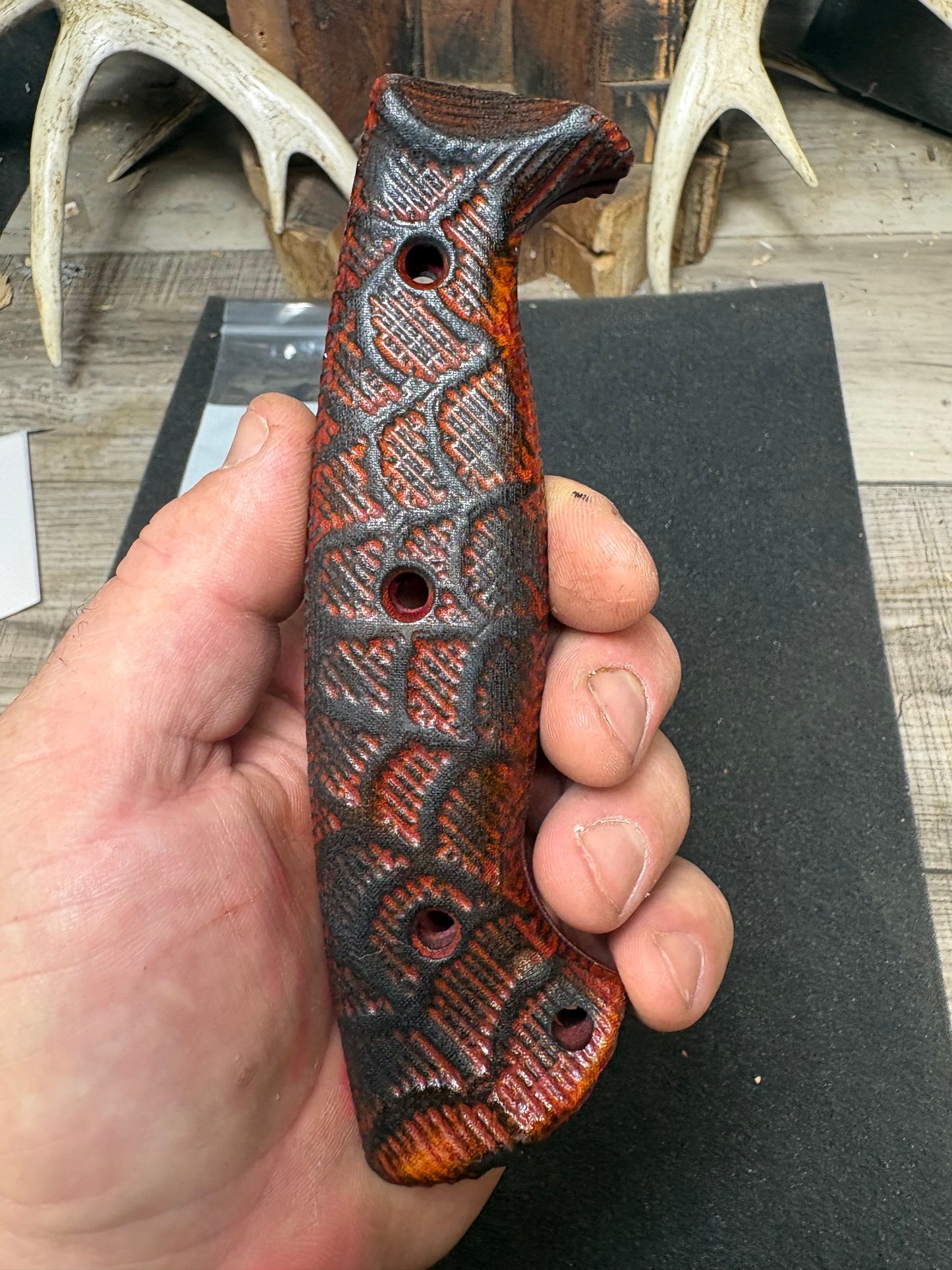 Work Tuff Gear Atayal XL, Mizeram, Black Dog, and Borneo Handles