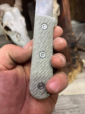 KA-BAR Becker Kephart BK62 Canvas Micarta Handles - Carroll’s Custom Knife Scales