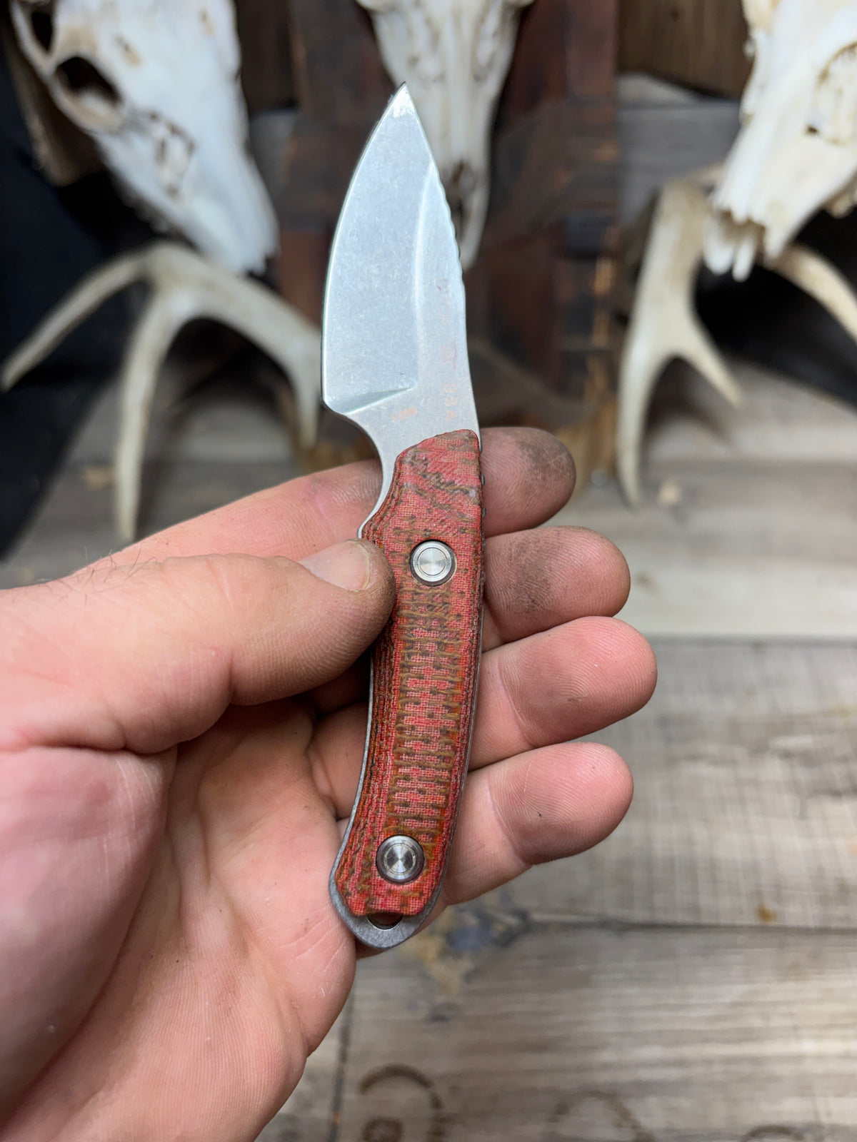 Buck Knives 662 Scout Micarta Handles