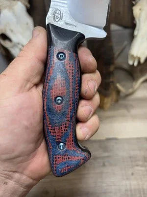 WTG Kodiak / Bear Claw / Grizzly Canvas and Burlap Micarta Handles