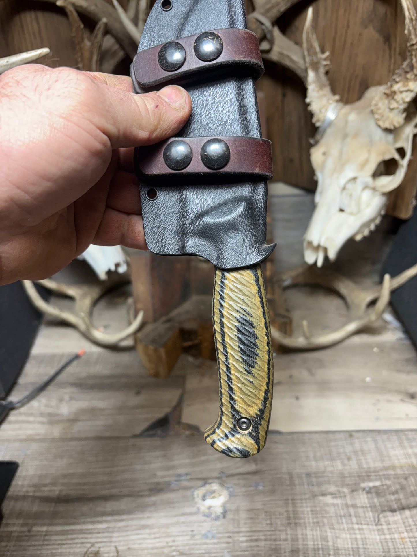 WTG Red Wolf / Timberwolf Canvas Micarta Handles