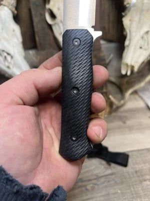Fallkniven S1X Canvas Micarta Handles - Carroll’s Custom Knife Scales