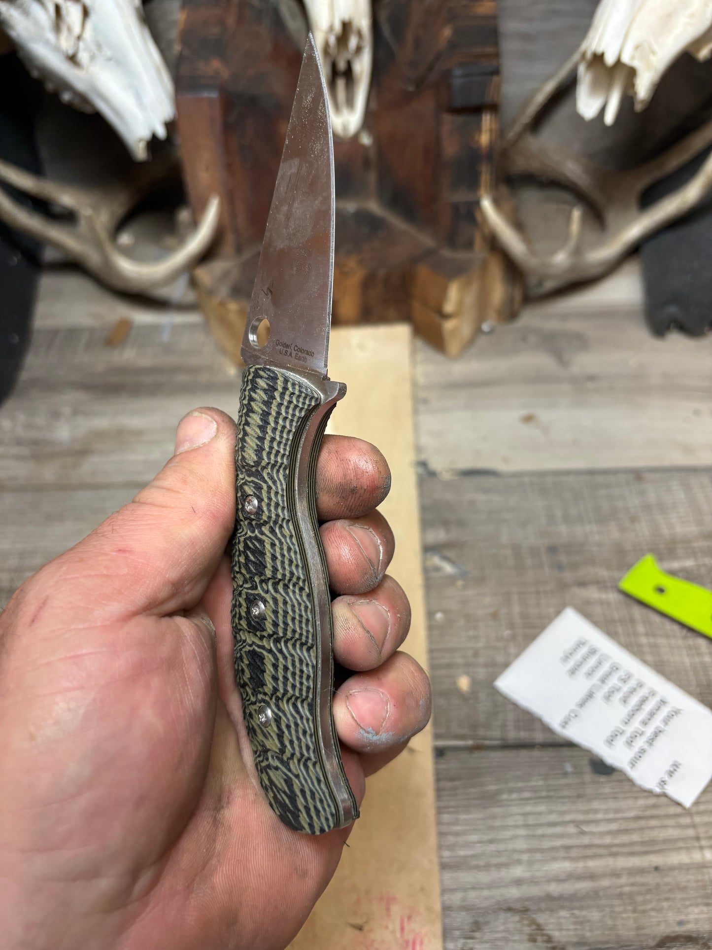 Spyderco Mule handles