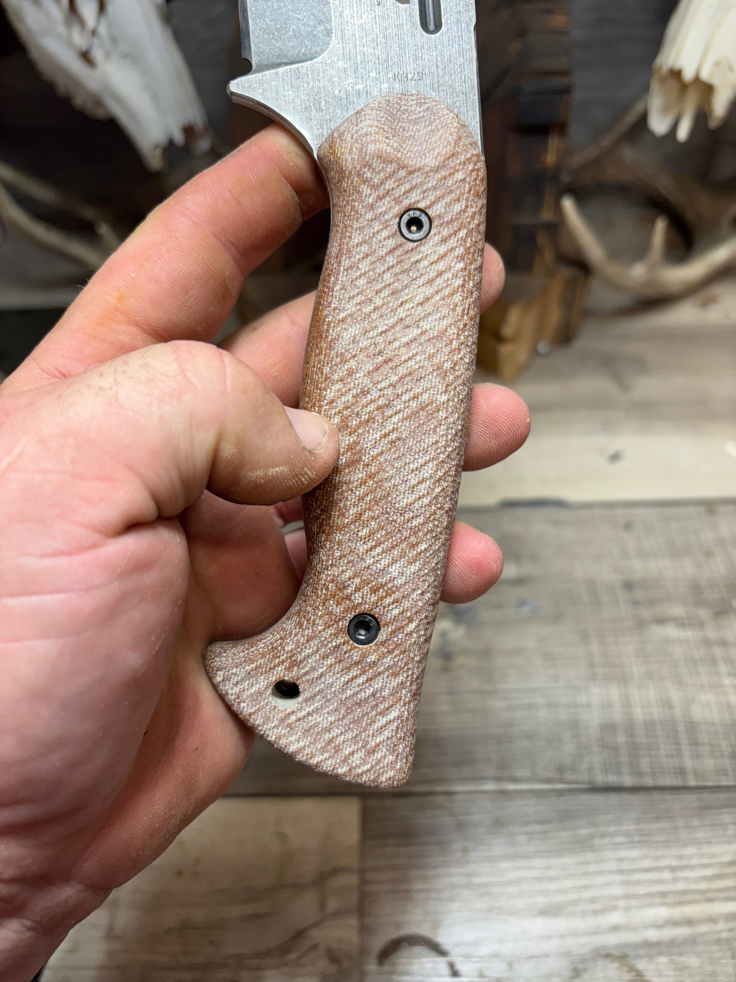 Work Tuff Gear Tanto X Micarta Handles
