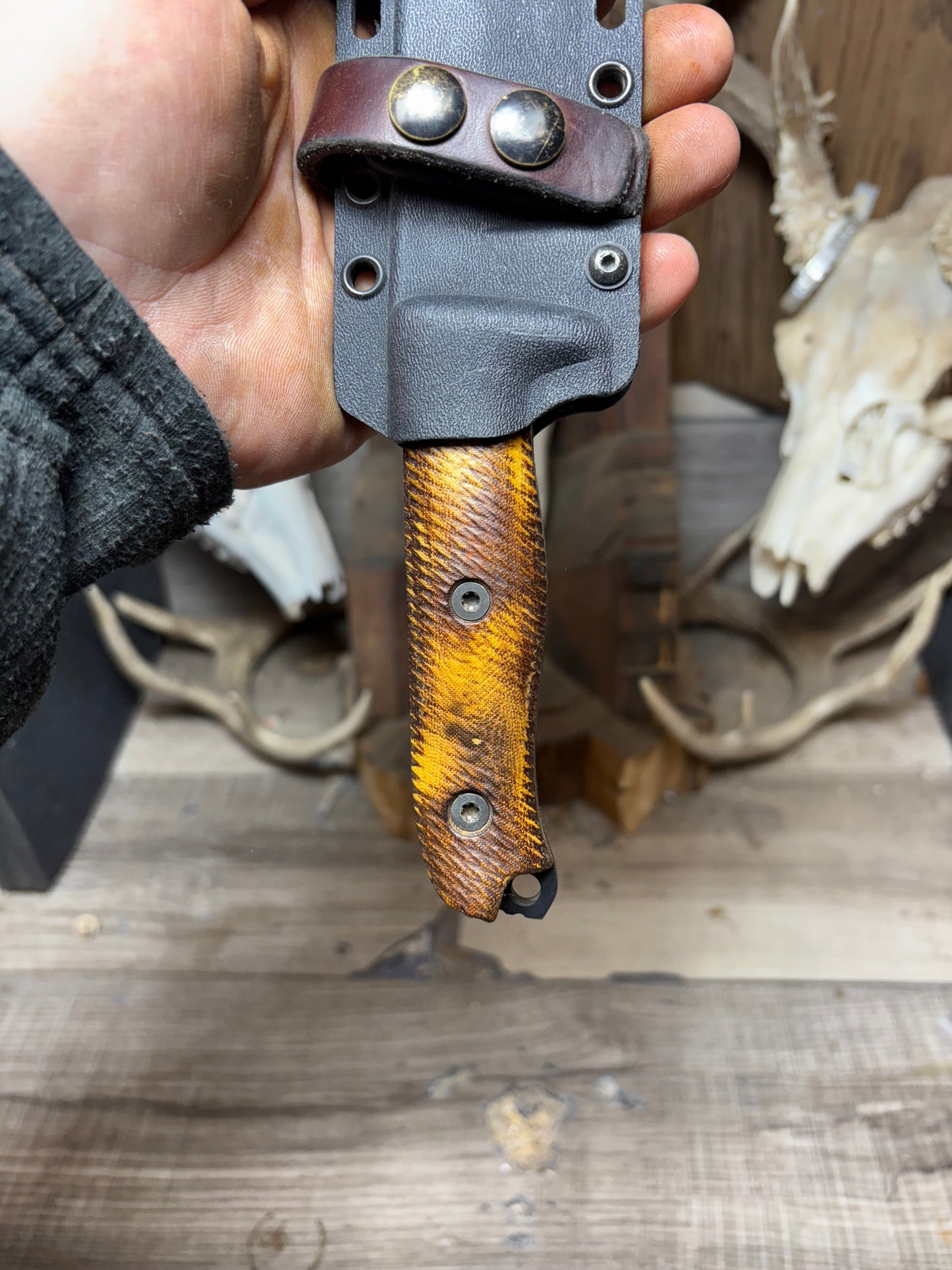 Reiff Knives Vicon One Off Micarta Handles