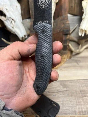 Esee CM6 Canvas Micarta Handles - Carroll’s Custom Knife Scales