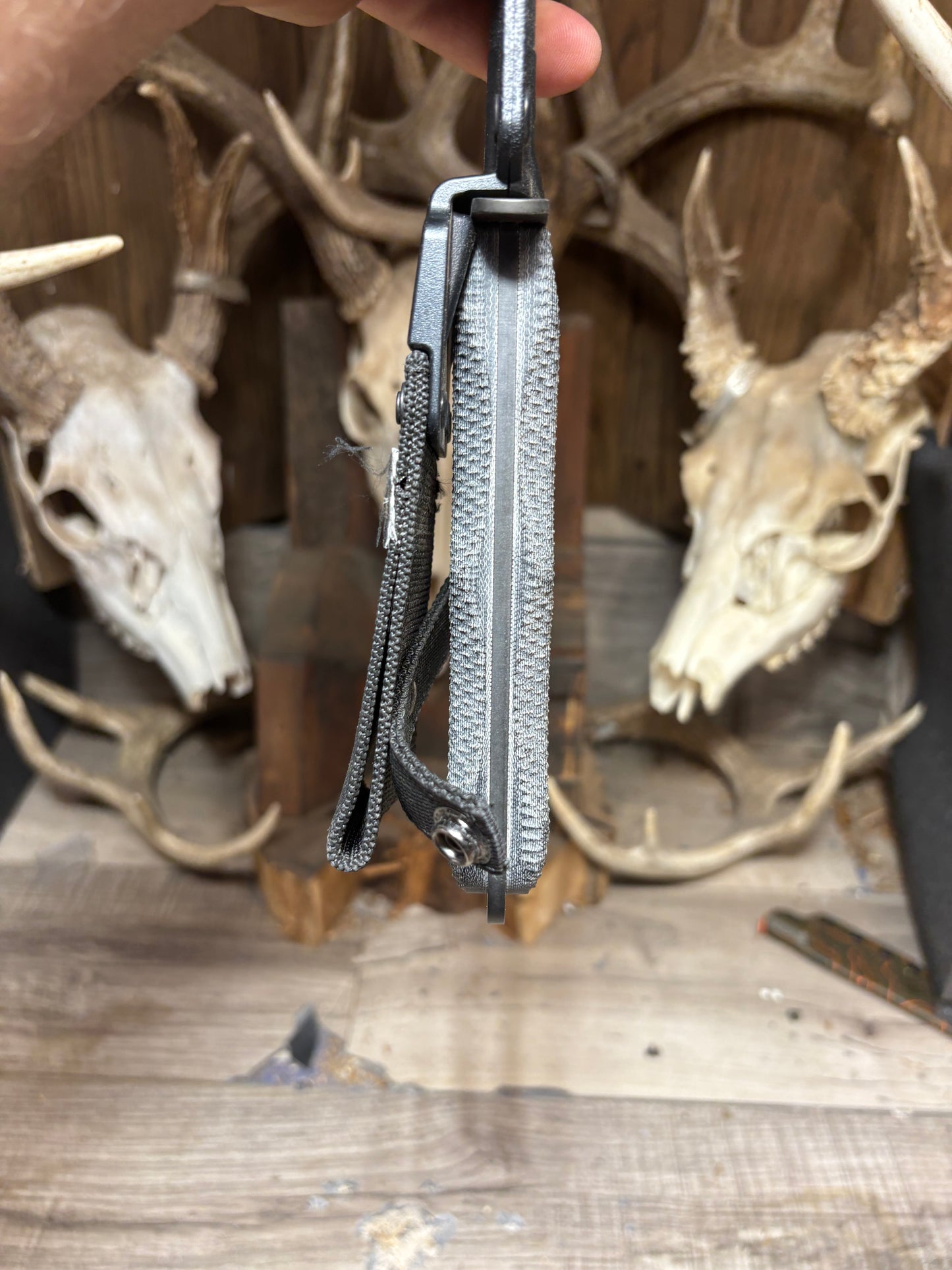 KA-BAR EK-44 EK Commando 4 & 5 Canvas Micarta Handles