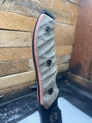 White River Knives GTI Canvas Micarta Handles - Carroll’s Custom Knife Scales