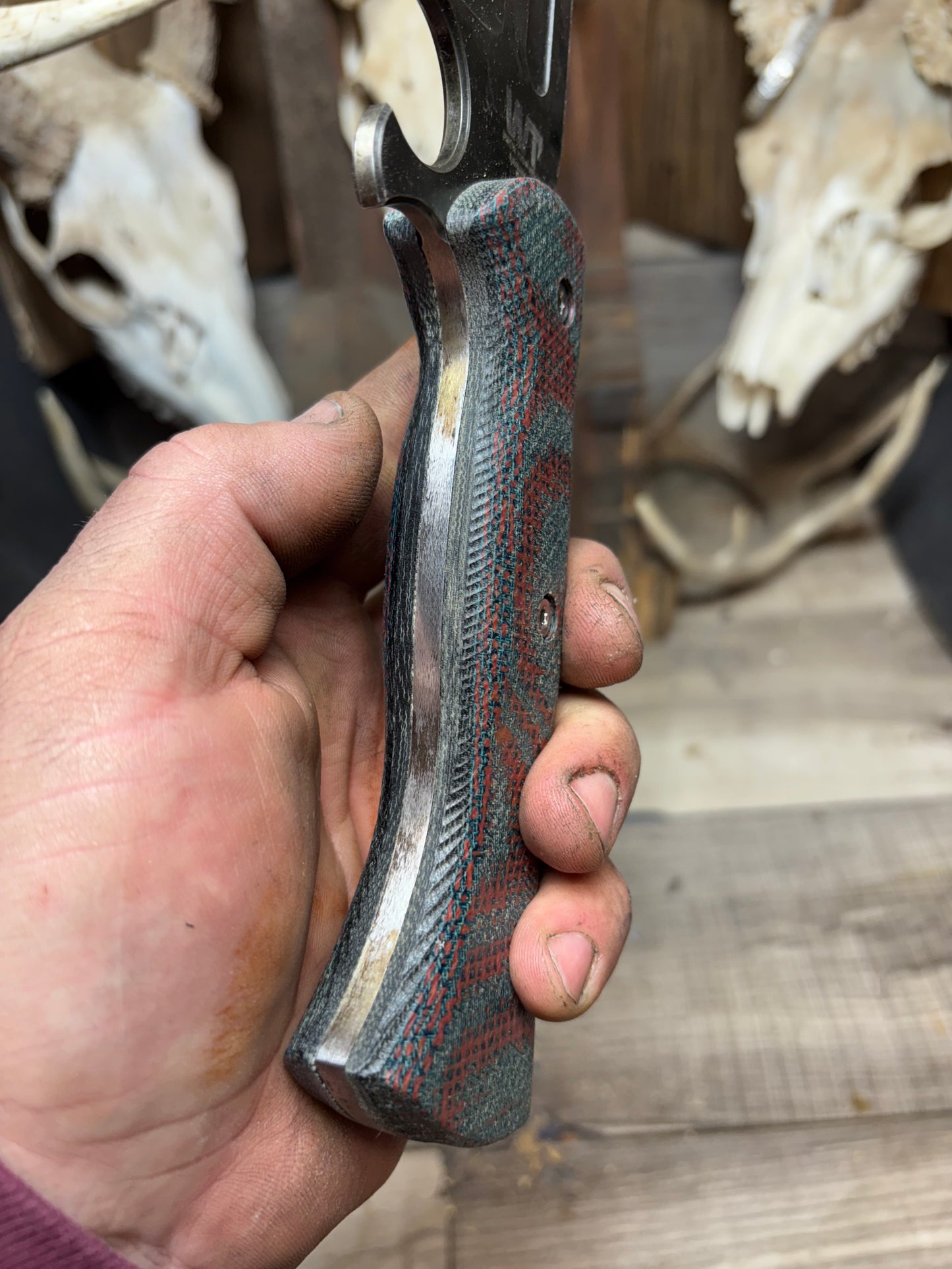 Work Tuff Gear Gen 2 or 3 V44X Canvas/Burlap/Denim Micarta Handles