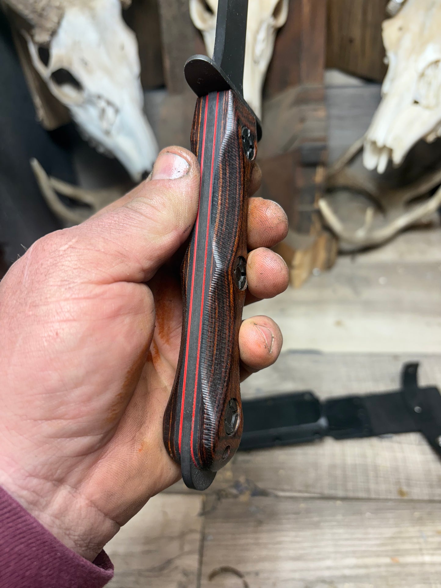 KA-BAR: EK-44 — EK Commando Knife Model 4 & 5 Dymalux Handles